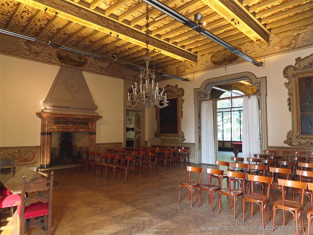 Merate (Lecco, Italy) - Hall of Villa Confalonieri